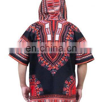 Lofbaz Unisex Traditional African Dashiki Hoodie photo-4