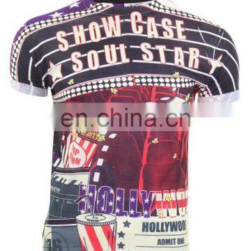 2014 Sublimation Custom Made T-shirts, Custom Sublimation T Shirts, custom sublimation shirts for Promotion