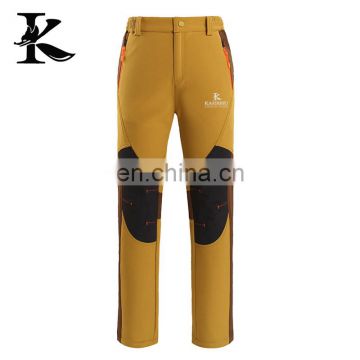 Men Custom Bonded Fleece Waterproof Softshell Warm pants