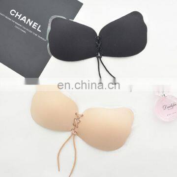 Seamless silicone women adhesive fly bra wholesale