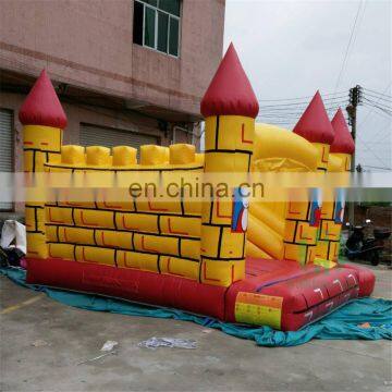 Hola Red and Yellow Colorful PVC Tarpaulin Inflatable Bounce House for Sale photo-3