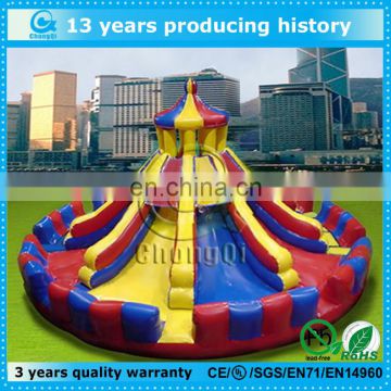 Merry-go-round china inflatable stair slide toys