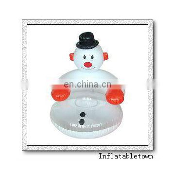 inflatable snowman chair for Christmas