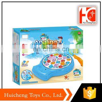 Hot Selling 2017 Electric Magnetic Battery Operated Fishing Game Baby Toy With Music photo-6