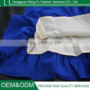 2015 China best sale royalblue fashion sexy modern skirts