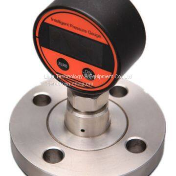 LD198 Digital Battery  Powered Pressure Gauge with Flange