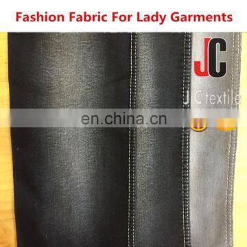 2017 new style high quality stretch stone washed denim fabric