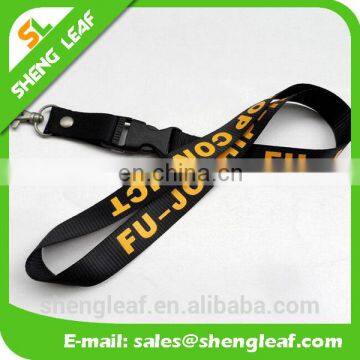 printed lanyard with custom logo, no MOQ