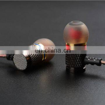 New Design High Bass Durable Crystal Cable Mobile Phone Headset for Iphone Samsung