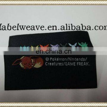 colorful and fashion woven clothing label