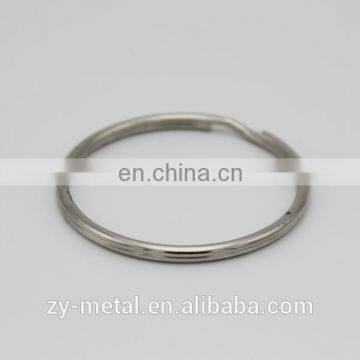 Popular 51mm round iron O ring ,custom metal key ring