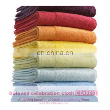 new product 100% cotton colours towel wholesale