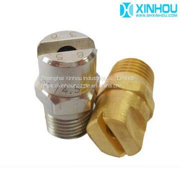 Emulsions sprayer Stainless steel water flat fan vee jet spray nozzle