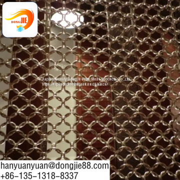 chain link ring mesh for metal curtain