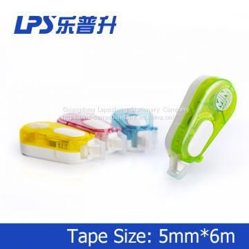 Cushion Touch Cute Mini Correction Tape Blue Non Toxic Student Plastic Correction Roller T-90349