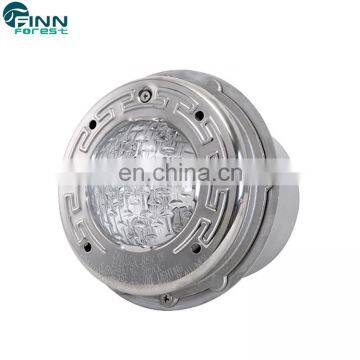 24W 12V Stainless Steel 24 Volt Underwater White Color Led Pool Light Bulb photo-3