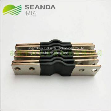 Flexible Insulated Copper Laminated Busbar for Lithium Battery With Heat Shrinkable Tube photo-2