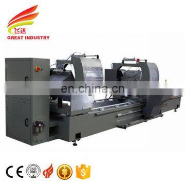 CNC Double head metal cutting band saw machine Precision for aluminum window