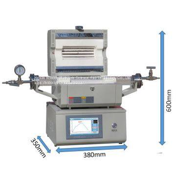 NBD Mini 1200 degrees CelsiusTube Furnace  with vacuum sealing assembly Laboratory heating equipment