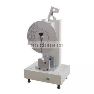 Simple beam notched impact strength tester cantilever beam impact testing machine plastic cantilever beam impact testing machine