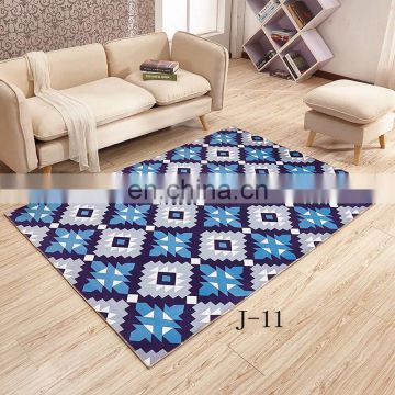 Chinese custom 3D printed  floor carpets for living room