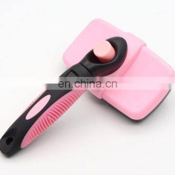 Self-cleaning Pets Fur Remover Slicker Brush Pet Cleaning Brush Dog Grooming Comb photo-4