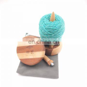 Yarn Craftsman Manufacturer Wholesale Weaving Tools Wooden Spool for Knitting Yarn photo-3