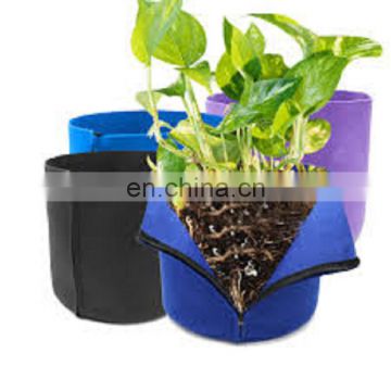 zipper Felt pot for tomato growing