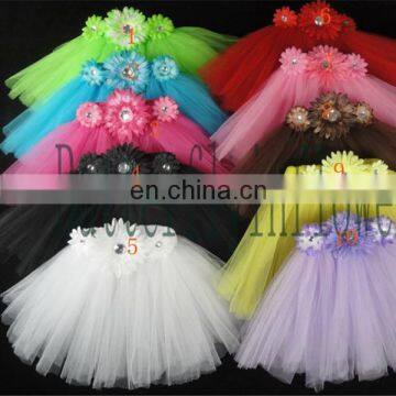 Baby Cheap Tutu Pettiskirt Girls Skirt Colorful Children Flowers TUTU Skirt Girls