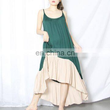 Dresses Casual Polyester One Size Women Fashion Summer Cotton Clothing