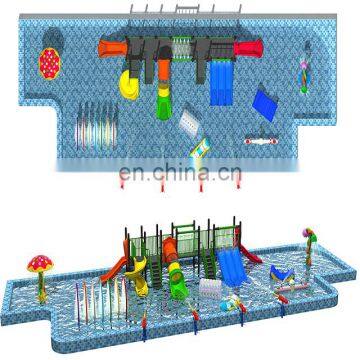 Large Fiberglass Slide for Water Pool, Water Play Equipment for Sale