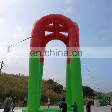 Commercial Movable Air Frame Post Inflatable Bungee Jump for Sport Parks photo-2