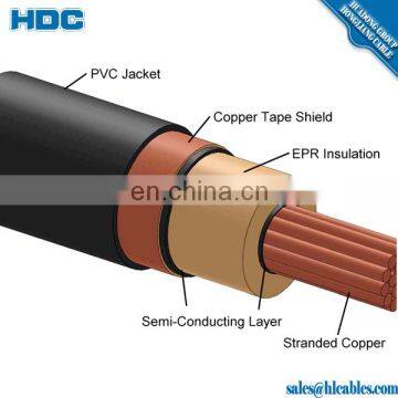 single core power cable 18/30 (36) kV, XLPE copper core armored (1x400 mm2) MEDIUM VOLTAGE POWER CABLES