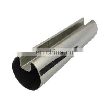 304 stainless steel slot oval pipes price