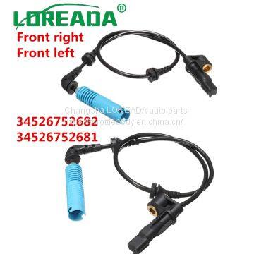 Front Rear Left Right ABS Wheel Speed Sensor For BMW X3 E83 3Series E46 34526752681 34526792897 34526752682 34526792896