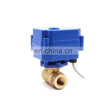 Motorized Actuator BSP NPT Electric Ball Valve 5v 9-24V 220V 2 Inch Motorized Ball Valve