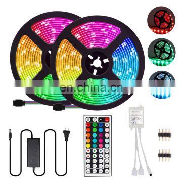 10M LED Strip Lights SMD 5050 RGB IP65 Waterproof with Remote Complete Kit