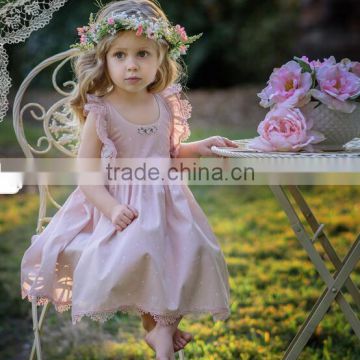 Love Spot Dress embroidery flowers everywear girls party dresses