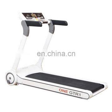 Mini walking electric treadmill slim machine for home gym fitness body strong