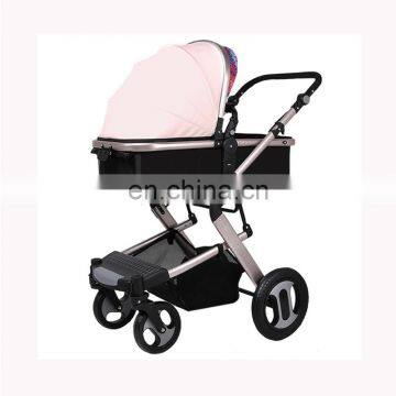 Fast Shipping 360 Degree 3 In 1 Luxury Folding Baby Trolley Stroller For Adult Travel System