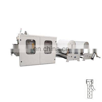 Full automatic high speed perforating and rewinding toilet paper machine