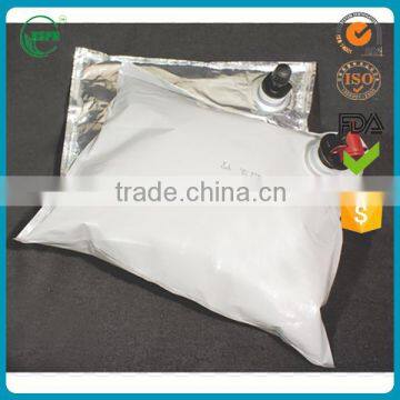 High Quality Fruit Juice Bag in Box/Bag for Milk with Pipe