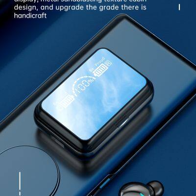 TWS Wireless Headsets Large Capacity Charging Box Bluetooth-compatible Earphones Sport Waterproof With Touch Control photo-5