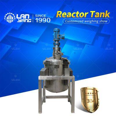 Stainless steel explosion-proof reaction tank, stainless steel reaction kettle