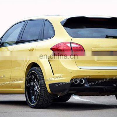 2011-2014 Por Cayene 958 Fiber Glass Wide Body Kit to Met photo-5