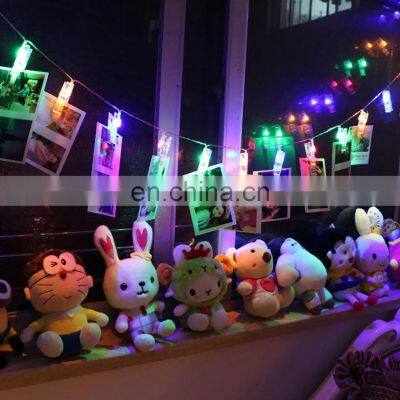 10/20 Lamp Photo Clip Led Lights For Decoration Battery Powered Garland Led Decorative Light Wedding Light Christmas For