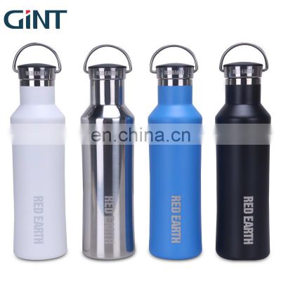 GINT 750ml Portable New Brand Customer Logo Single Wall Sport Water Bottle