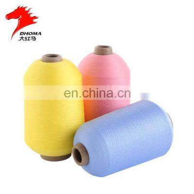 SIM Dope Dyed Polyester Stretch Yarn 75d/2 for Shoes Upper photo-2