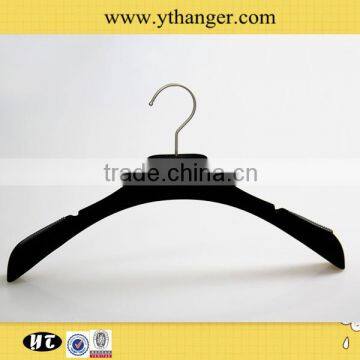 Flocked Velvet Plastic Hanger for Clothes Supplier's Choice