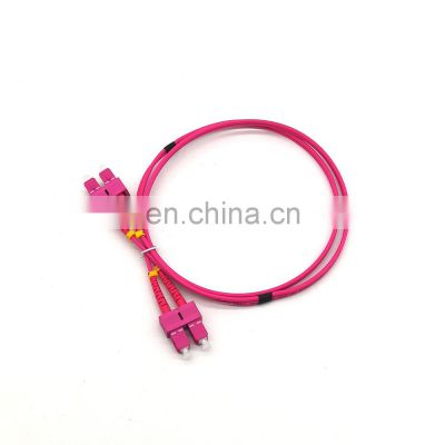 SC-SC  Fiber patch cord 3M  Mulit- Mode  50/125 OM4 Duplex  SC Patch cord